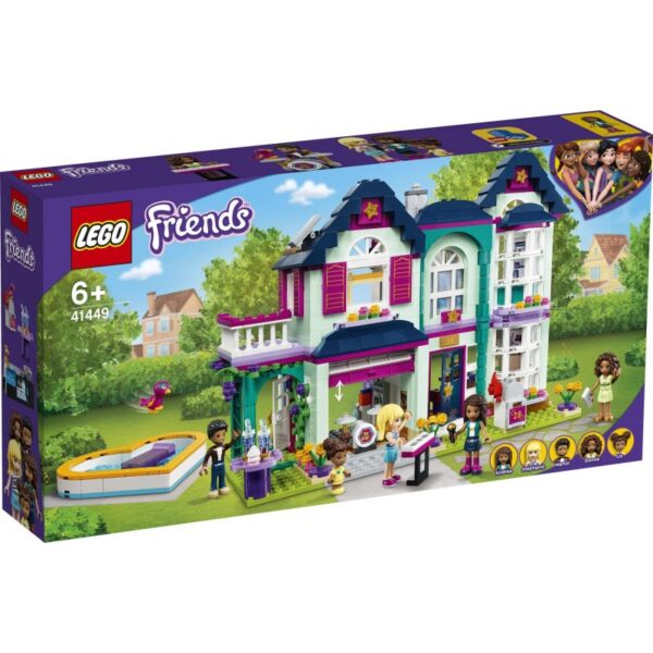 Lego Friends Το Οικογενειακό Σπίτι της Άντρεα 41449
