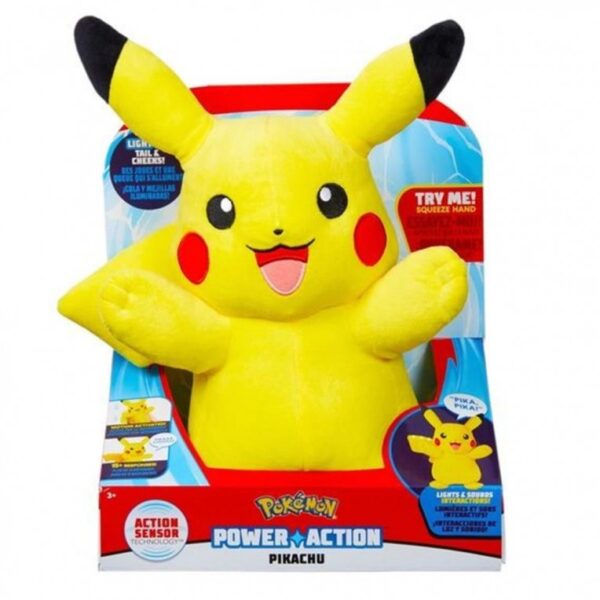 Pokemon Λούτρινο 25cm Με Ήχο Και Φως (2 Σχέδια) (JW000105)