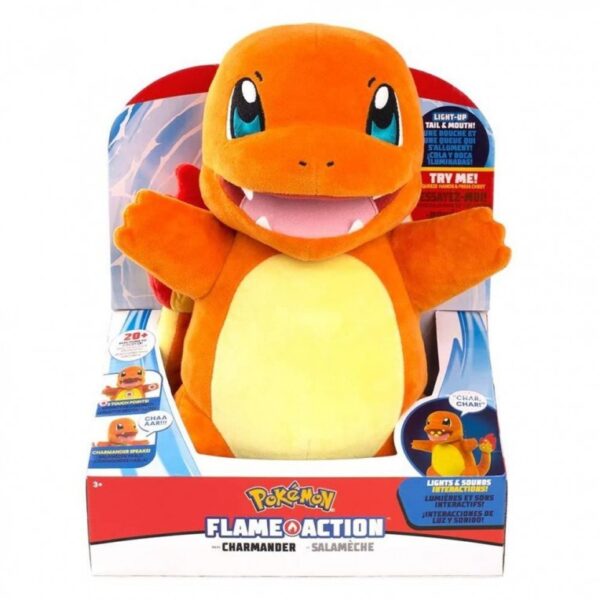 Pokemon Λούτρινο 25cm Με Ήχο Και Φως (2 Σχέδια) (JW000105)