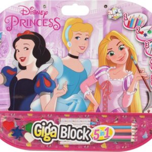 Princess 5 In 1 Σετ Ζωγραφικής (1023-62716)