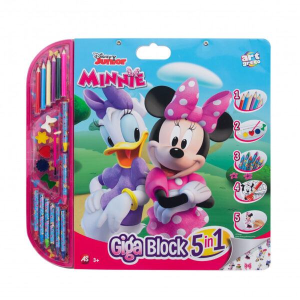 Minnie 5 In 1 Σετ Ζωγραφικής (1023-62712)