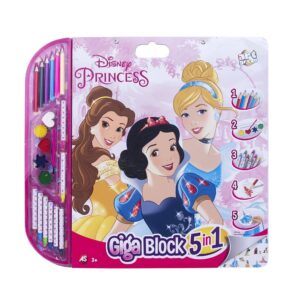 Princess 5 In 1 Σετ Ζωγραφικής (1023-62716)