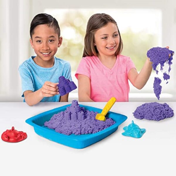 Spin Master Kinetic Sand - Purple Sandbox Set (20106638)