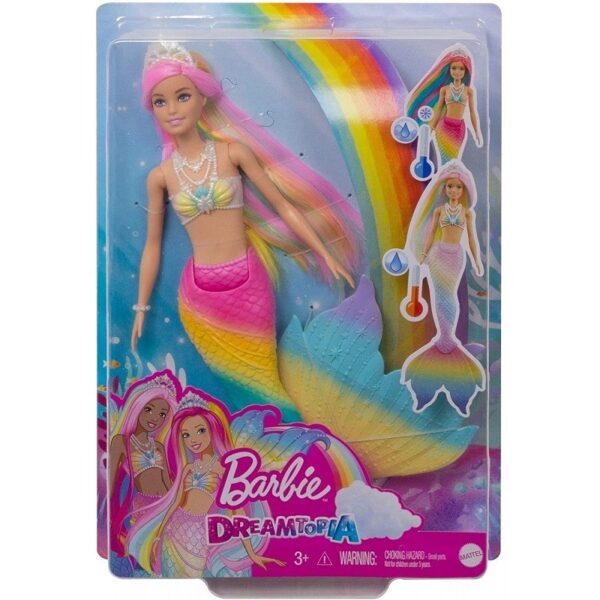 Barbie Γοργόνα Μεταμόρφωση Ουράνιο Τόξο (GTF89)