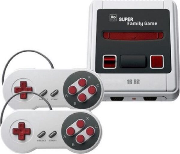 Κονσόλα Παιχνιδιών Τηλεόρασης Mg Super Family Game 16 Bit 167 Games (406041)