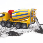 Bruder Μπετονιέρα Scania Κίτρινη (3554)