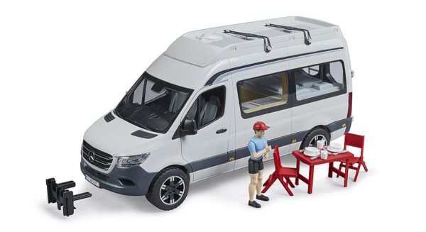 Φορτηγάκι Mercedes Benz sprinter camper με οδηγό και εξοπλισμό (BR002672)