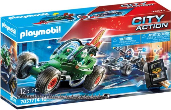 Playmobil Αστυνομική Καταδίωξη Go-Kart (70577)
