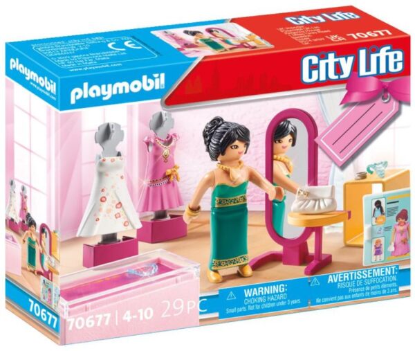 Playmobil Gift Set Κατάστημα Μόδας (70677)