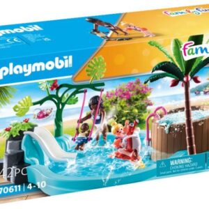 Playmobil Παιδική Πισίνα Με Υδρομασάζ (70611)