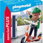 Playmobil Special Plus Χίπστερ Με Ηλεκτρικό Σκούτερ (70873)