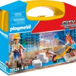 Playmobil Maxi Βαλιτσάκι Τεχνικά Έργα (70528)