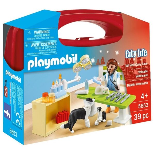Playmobil Βαλιτσάκι Κτηνιατρείο 5653