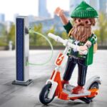 Playmobil Special Plus Χίπστερ Με Ηλεκτρικό Σκούτερ (70873)
