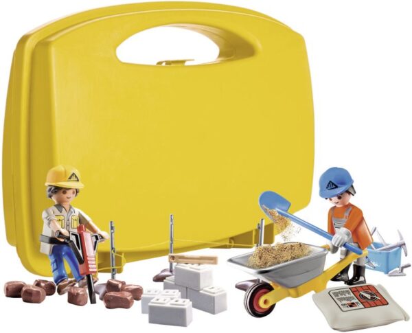 Playmobil Maxi Βαλιτσάκι Τεχνικά Έργα (70528)