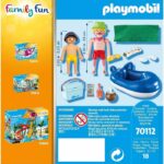 PLAYMOBIL ΠΑΡΑΘΕΡΙΣΤΗΣ ΜΕ ΦΟΥΣΚΩΤΗ ΚΟΥΛΟΥΡΑ 70112