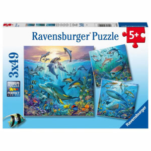 Ravensburger Παζλ 3x49 τμχ Στον Ωκεανό 05149