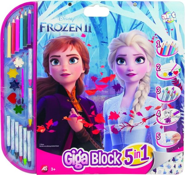 Frozen 2 - 5 In 1 Σετ Ζωγραφικής (1023-62722)