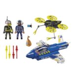 Playmobil City Action – Καταδίωξη Drone από Αστυνομικό Τζετ 70780