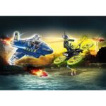 Playmobil City Action – Καταδίωξη Drone από Αστυνομικό Τζετ 70780