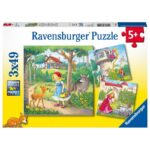 Ravensburger Παζλ 3x49 τεμ. Μικρές Πριγκίπισσες κωδικός 08051