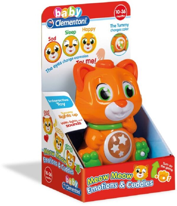 Clementoni Baby Χαρούμενη Γατούλα (1000-17240)