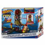Hot Wheels Πίστα City Με Περιστρεφόμενες Ρόδες (HDP02)