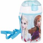 Stor Πλαστικό Παγούρι με Καλαμάκι Frozen Πολύχρωμο 450ml