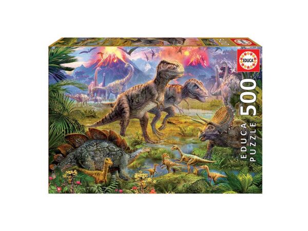 PUZZLE 500 DINOSAUR GATHERING #15969