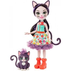 Enchantimals Κούκλα Και Ζωάκι Sage Skunk And Caper (DVH87 / DYC75)
