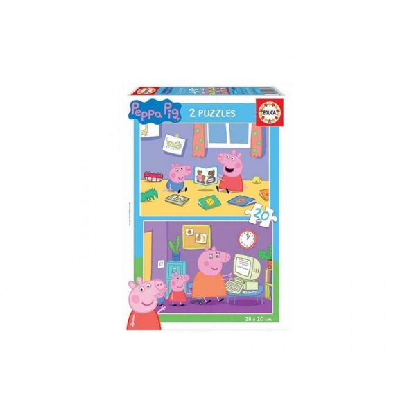EDUCA PUZZLE PEPPA 2Χ20TMX [Π.018.087]