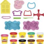 Hasbro Play-Doh Πλαστελίνη – Παιχνίδι Peppa Pig Styling για 3+ Ετών, 9τμχ