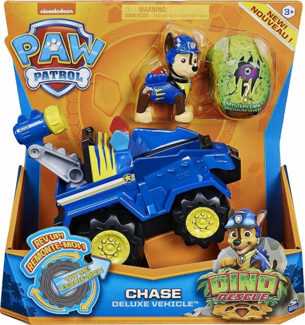 Spin Master Paw Patrol Dino Rescue: Chase Deluxe Vehicle (20124740)