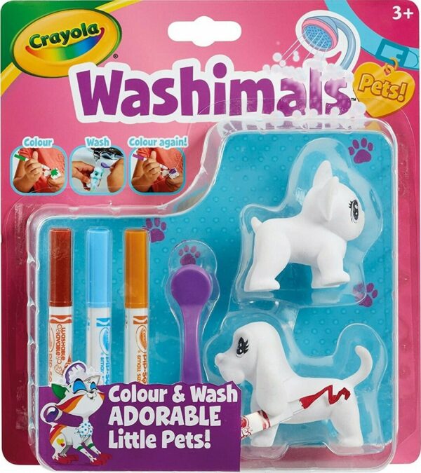 Crayola Washimals Σετ Σκυλάκια (74-7252-E-001)