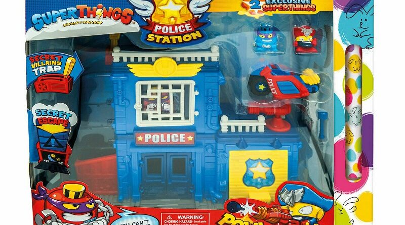 Παιχνιδολαμπάδα Superzings Αστυνομικό Τμήμα για 3+ Ετών As Company