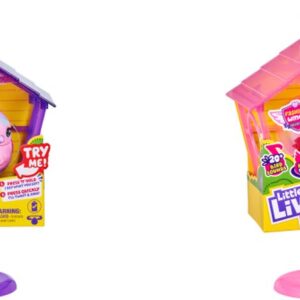 Little Live Pets S3 Σπίτι Με Πουλάκι Cocoritos-2 Σχέδια (LPB13000)