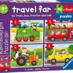Παζλ 2/3/4/5 Ravensburger Οχηματα (07303)