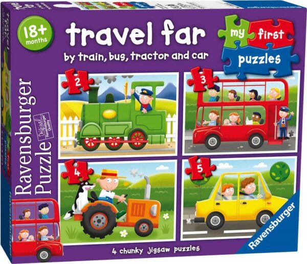 Παζλ 2/3/4/5 Ravensburger Οχηματα (07303)