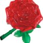 CRYSTAL PUZZLES 3D ΠΑΖΛ Τριαντάφυλλο Κόκκινο 44τμχ