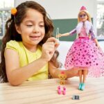 Κούκλα Barbie Μοντέρνα Πριγκίπισσα με Κουτάβι για 3+ Ετών
