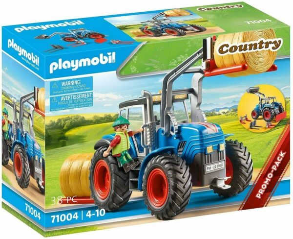 Playmobil Country Μεγάλο Τρακτέρ με Εξαρτήματα για 4-10 ετών