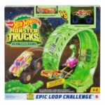 Mattel Πίστα Hot Wheels Glow-In-Τhe-Dark για 4+ Ετών