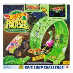 Mattel Πίστα Hot Wheels Glow-In-Τhe-Dark για 4+ Ετών