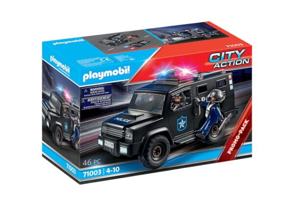 Playmobil Θωρακισμένο Τζιπ Ομάδας Ειδικών Αποστολών (71003)