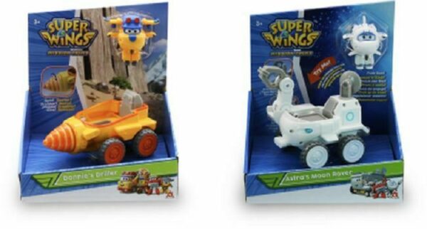 Super Wings Transform - a - Βot single Vehicle Donnie's Driller (730840)