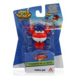 Just Toys Super Wings SuperCharge Τransform – a – Bot Police Jett
