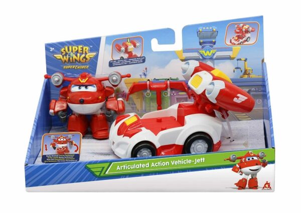 Super Wings Supercharge Articulated Action Vehicle Donnie (740990-2)