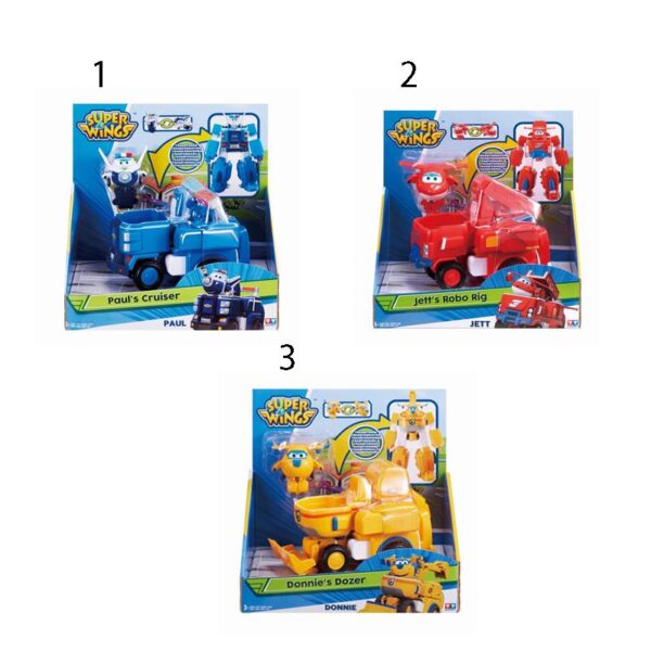 Super Wings Transforming Vehicles-3 Σχέδια (720300)