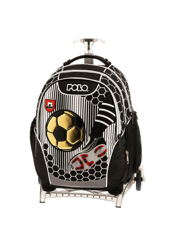 POLO ΣΑΚΙΔΙΟ TROLLEY BASE-FREE BALL 901007-8119 με αποσπώμενο μηχανισμό
