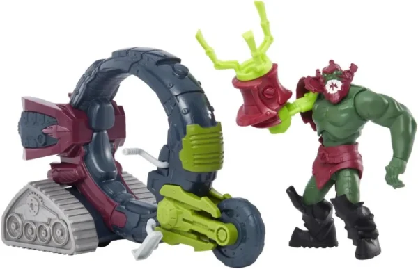 Mattel He-Man Animation Φιγούρα & Όχημα (HBL74)